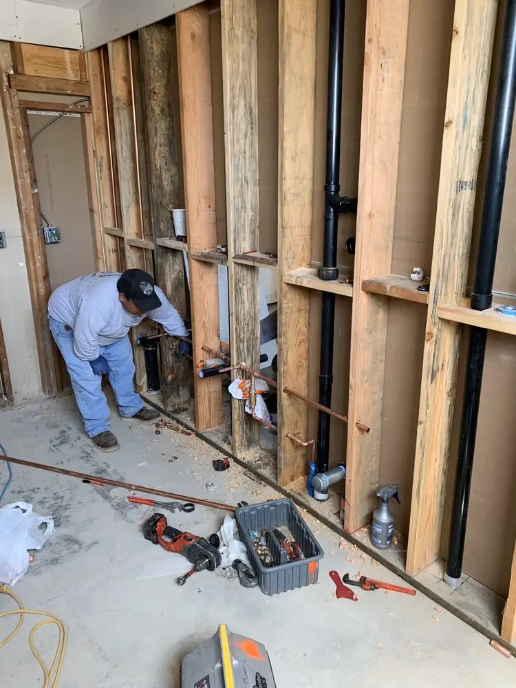 Commercial rough-in plumbing for Trenchless Sewer Repair in Mattituck